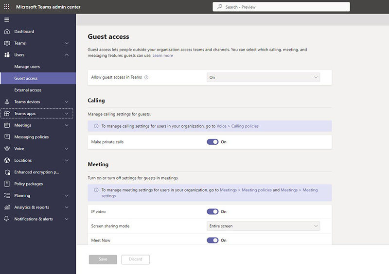 Microsoft Teams Admin Center An Overview Of All Features