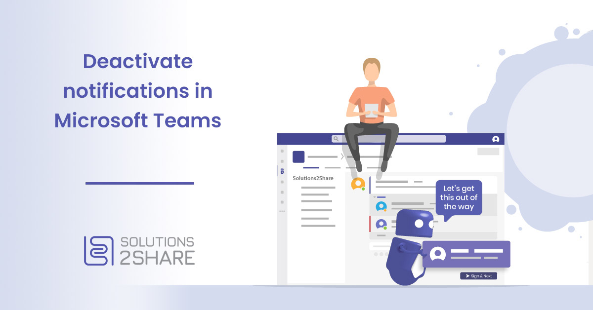 comment désactiver les notifications teams dans outlook