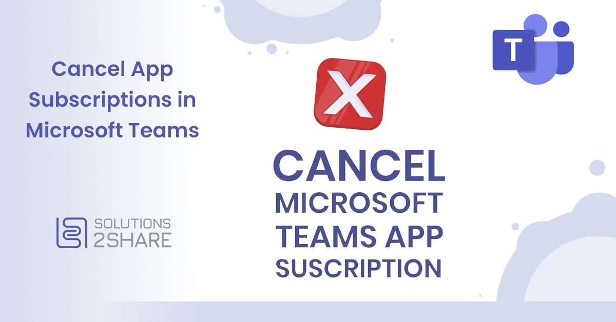 cancel microsoft teams essentials subscription